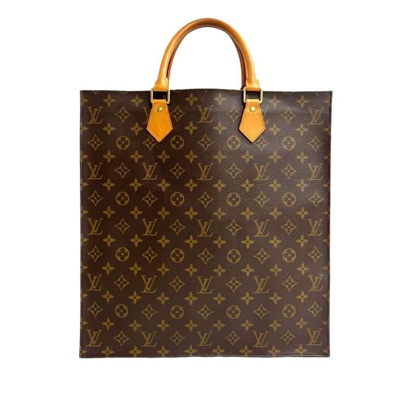 Louis Vuitton Monogram Sac Plat Brown Very good condition - Back View
