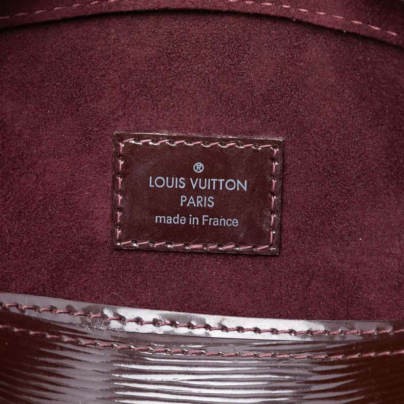 Louis Vuitton Electric Epi Pont Neuf PM Purple Leather Very good condition - Box View