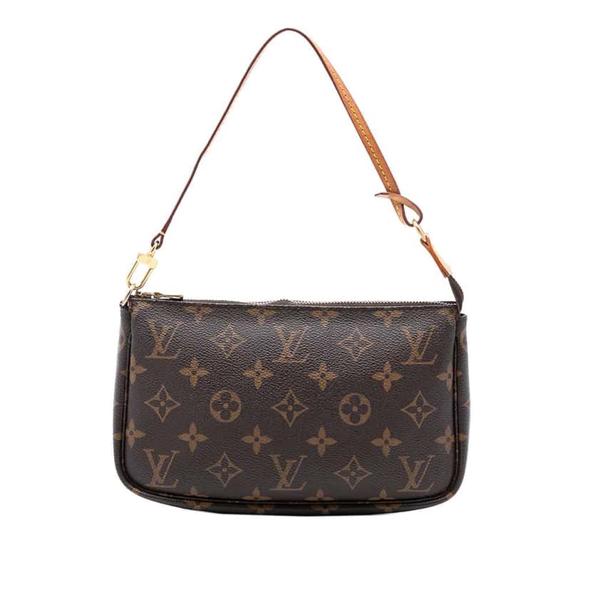 Louis Vuitton Monogram Pochette Accessoires Brown Very good condition - Front View