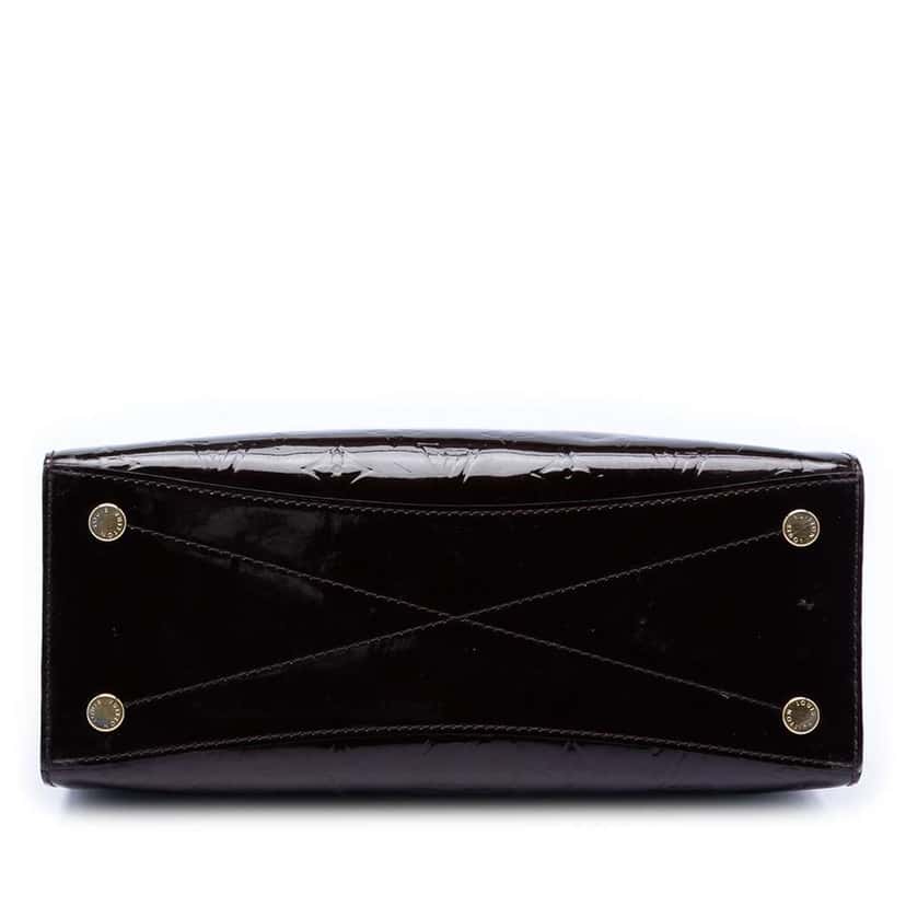 Louis Vuitton Monogram Vernis Virginia PM Purple Leather Very good condition - Inside View