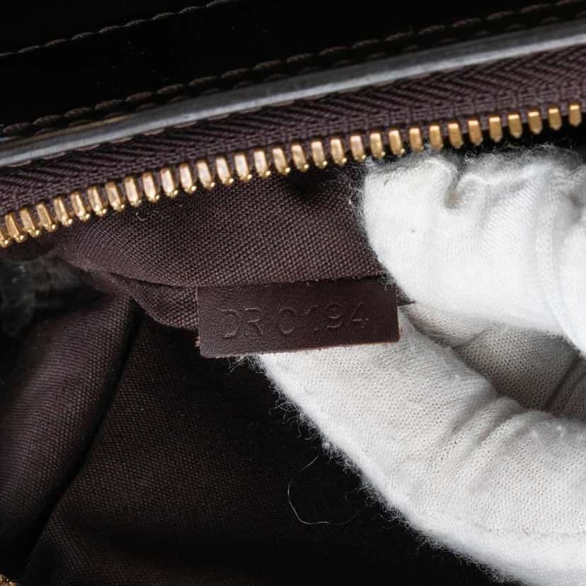 Louis Vuitton Monogram Vernis Virginia PM Purple Leather Very good condition - Box View