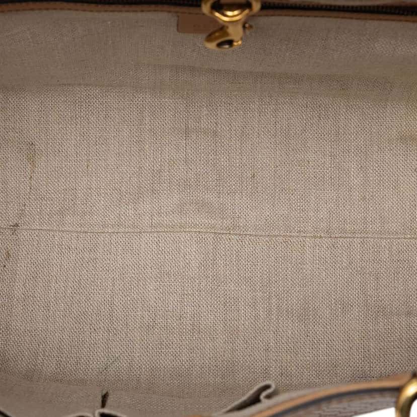 Gucci Microguccissima Brogue Duilio Tote Brown Leather Very good condition - Model View