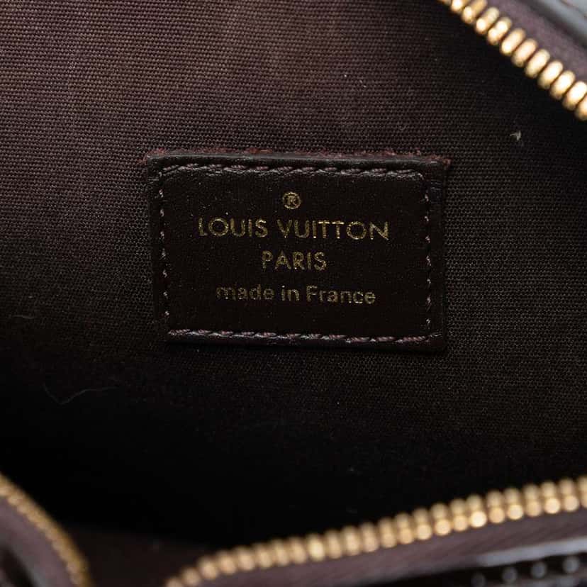 Louis Vuitton Monogram Vernis Camera Pouch Purple Leather Good condition - Box View