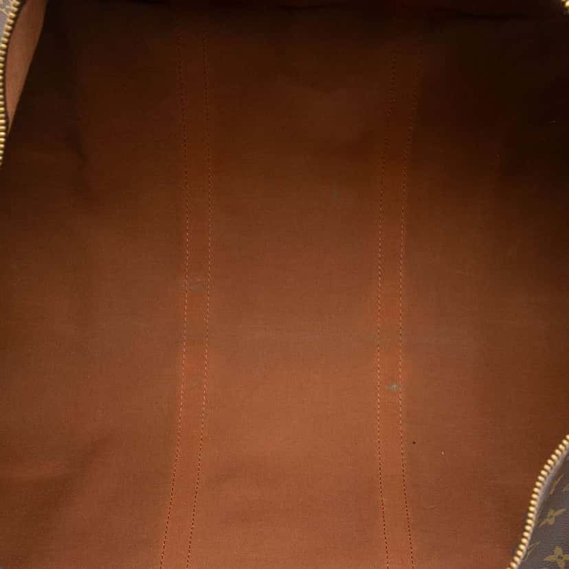 Louis Vuitton Monogram Keepall Bandouliere 60 Brown Very good condition - Model View