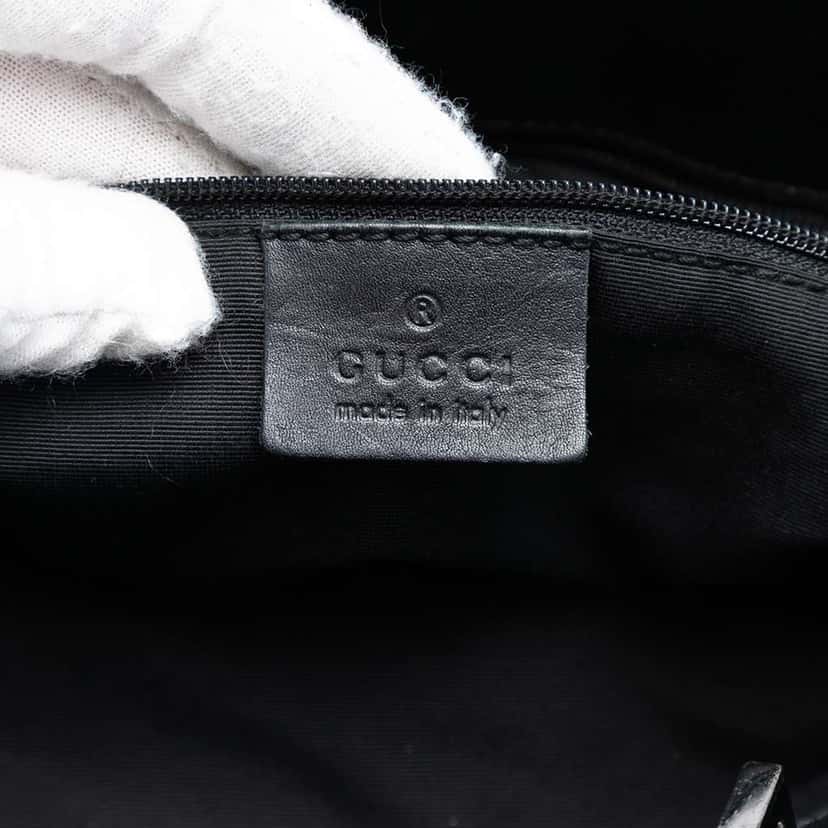 Gucci GG Denim  Shoulder Bag Grey Denim Good condition - Box View