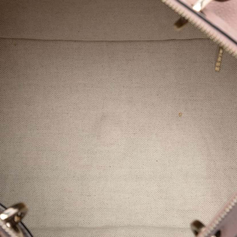 Gucci Medium Calfskin Bamboo Shopper Boston Bag Pink Leather Very good condition - Model View