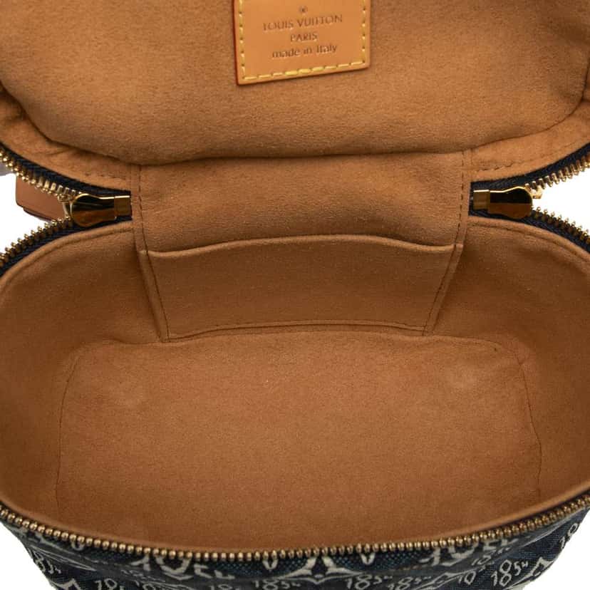 Louis Vuitton Monogram Since 1854 Vanity Case PM Blue Canvas Very good condition - Model View