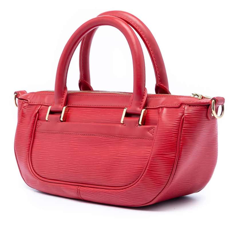 Louis Vuitton Epi Dhanura PM Red Leather Very good condition - Back View