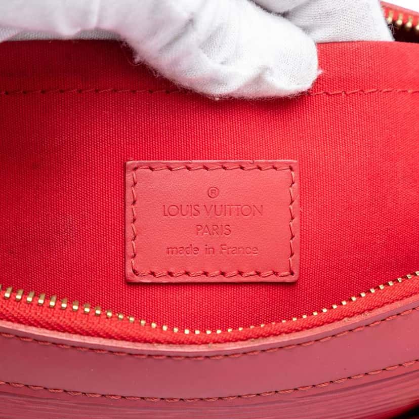 Louis Vuitton Epi Dhanura PM Red Leather Very good condition - Box View