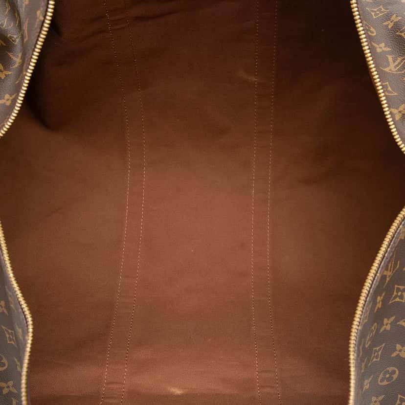 Louis Vuitton Monogram Keepall Bandouliere 60 Brown Very good condition - Model View