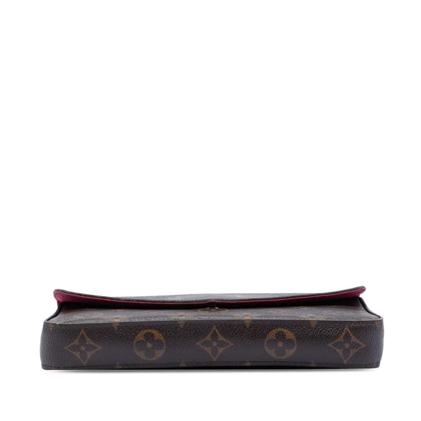 Louis Vuitton Monogram Pochette Felicie Brown Very good condition - Inside View