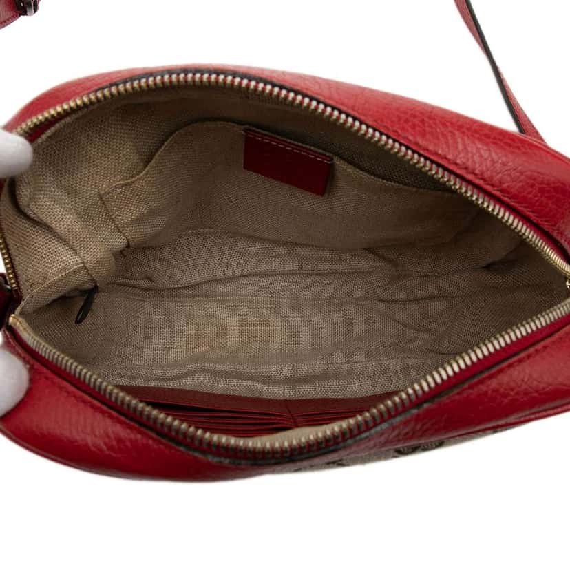 Gucci GG Canvas Bree Crossbody Brown Canvas Very good condition - Model View