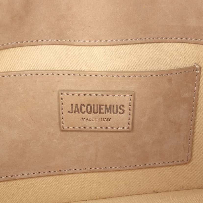Jacquemus Suede Le Bambino Long Brown Leather Good condition - Box View