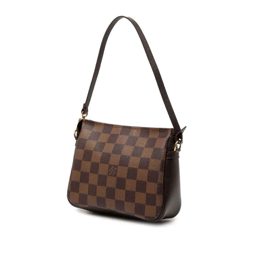 Louis Vuitton Damier Ebene Trousse Pochette Brown Very good condition - Back View