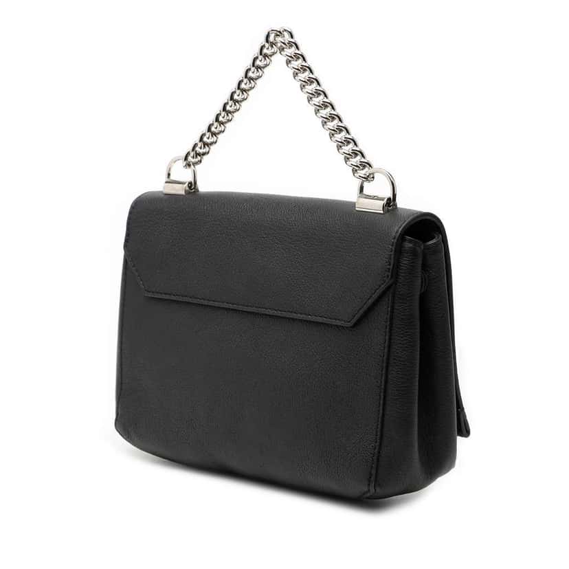 Louis Vuitton Leather Lockme II BB Black Leather Good condition - Back View