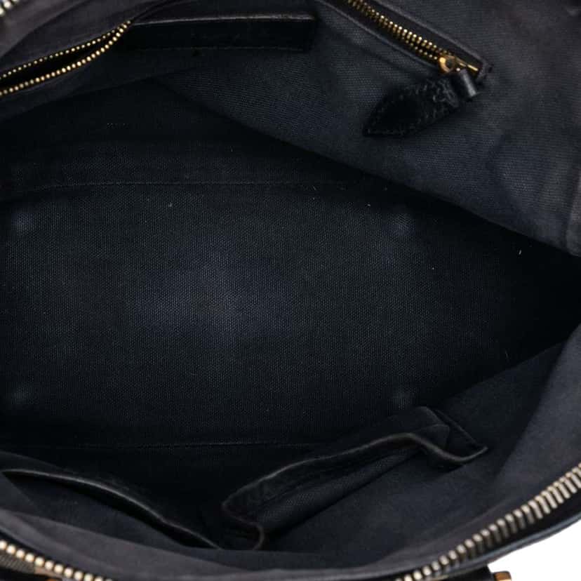 Burberry Small Leather Trimmed House Check Canvas Bridle Orchard Satchel Brown Canvas Good condition - Model View