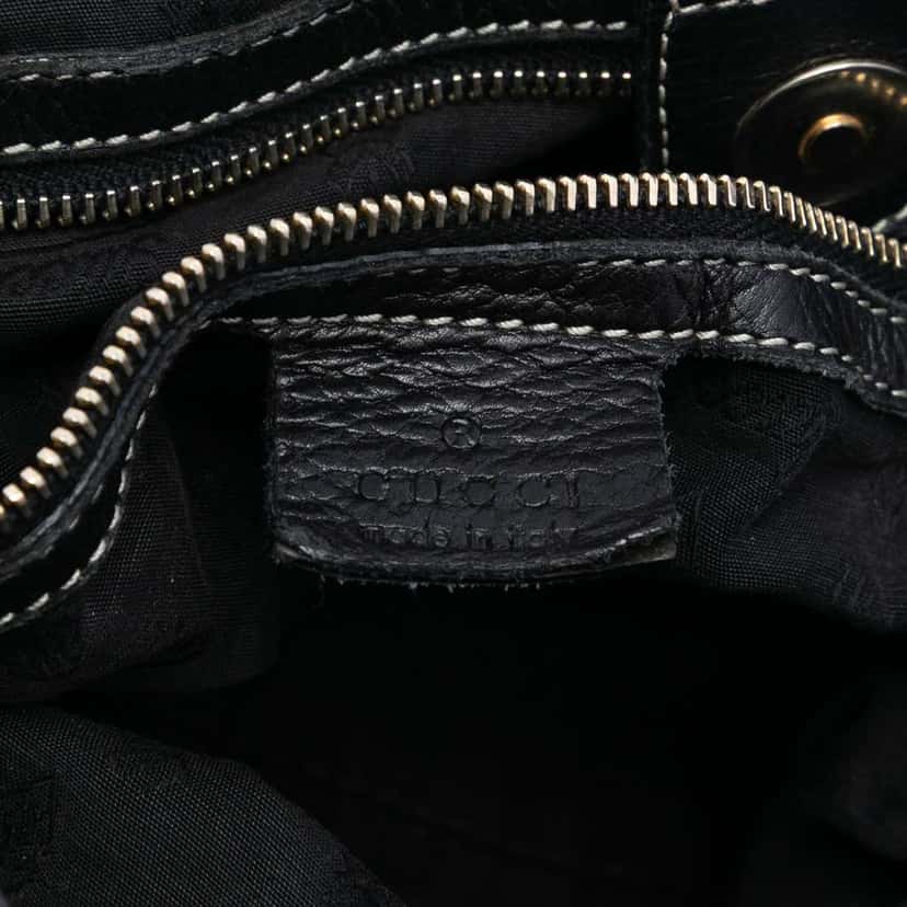 Gucci Diamante Canvas Crest Satchel Brown Canvas Very good condition - Box View