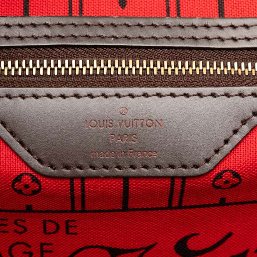 Louis Vuitton Damier Ebene Neverfull GM Brown Very good condition - Box View