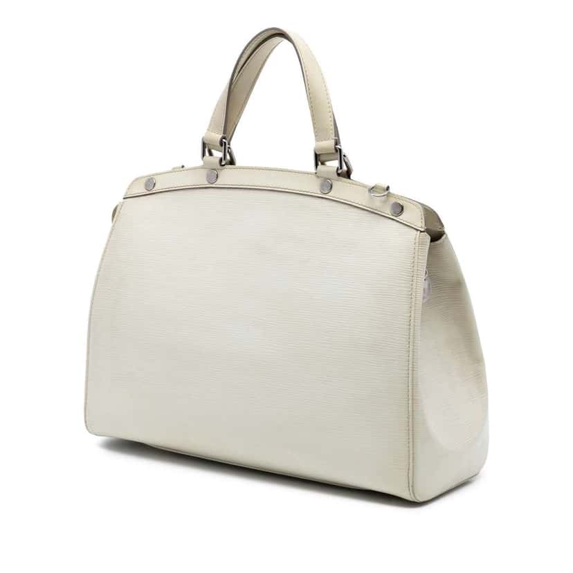 Louis Vuitton Epi Brea GM White Leather Very good condition - Back View