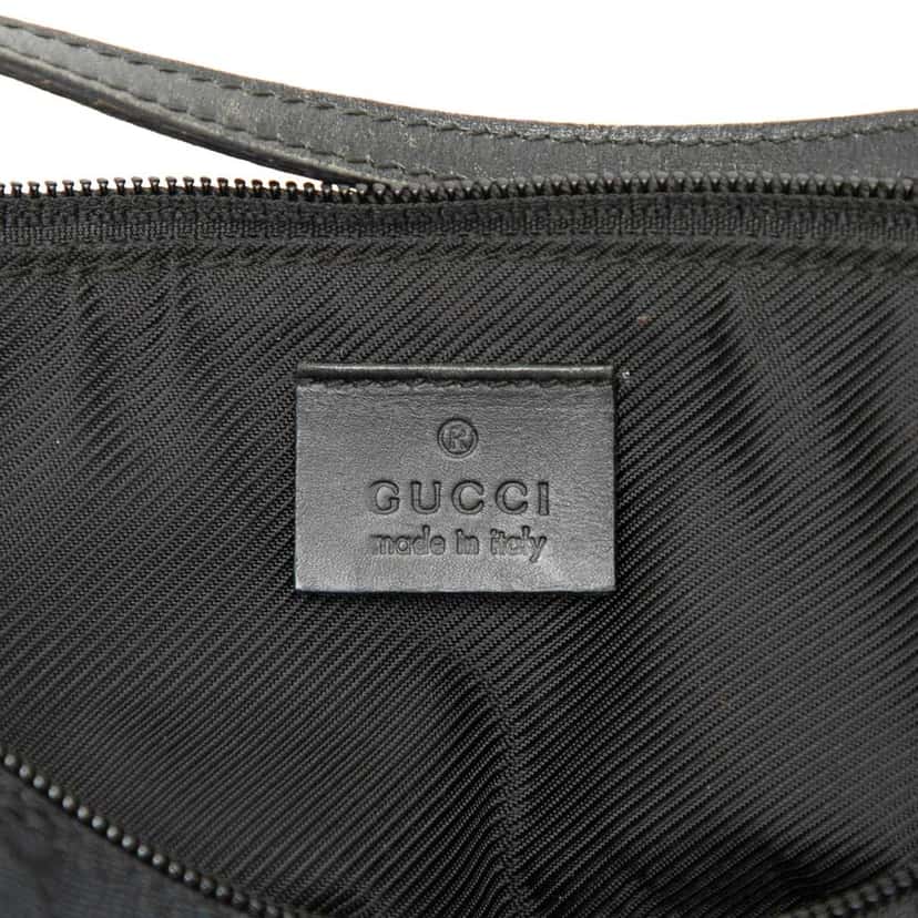Gucci GG Canvas Boat Black Canvas Good condition - Box View