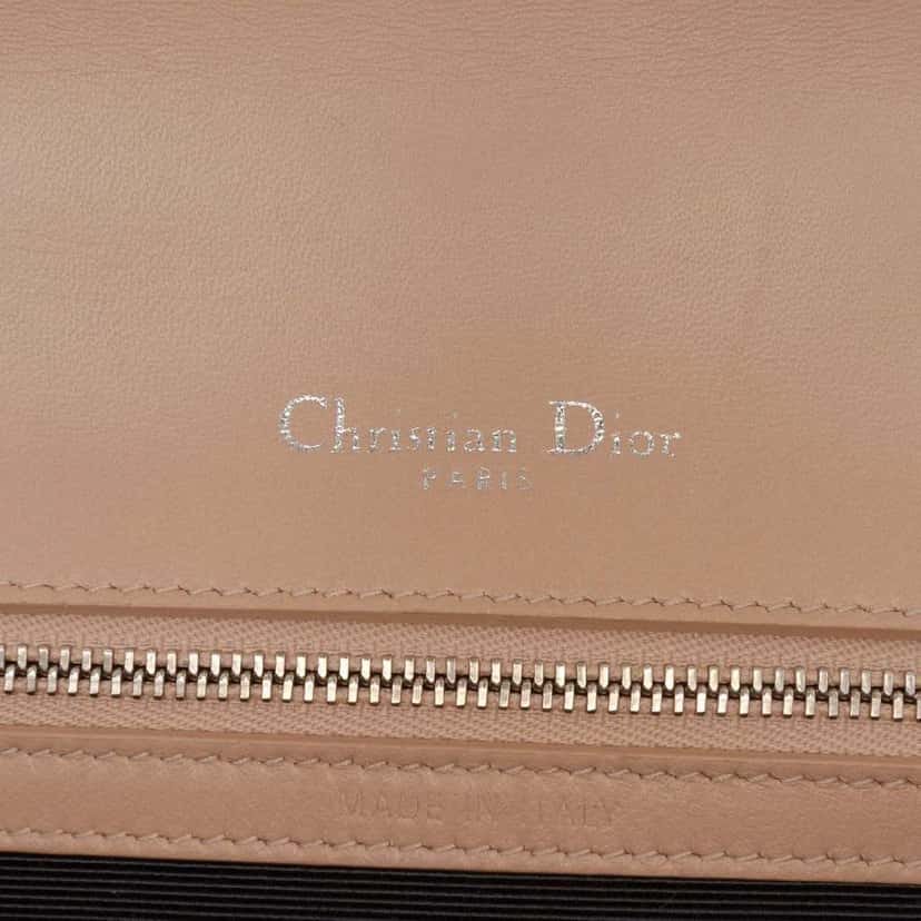 Dior Medium Smooth Calfskin Diorama Flap Brown Leather Very good condition - Box View