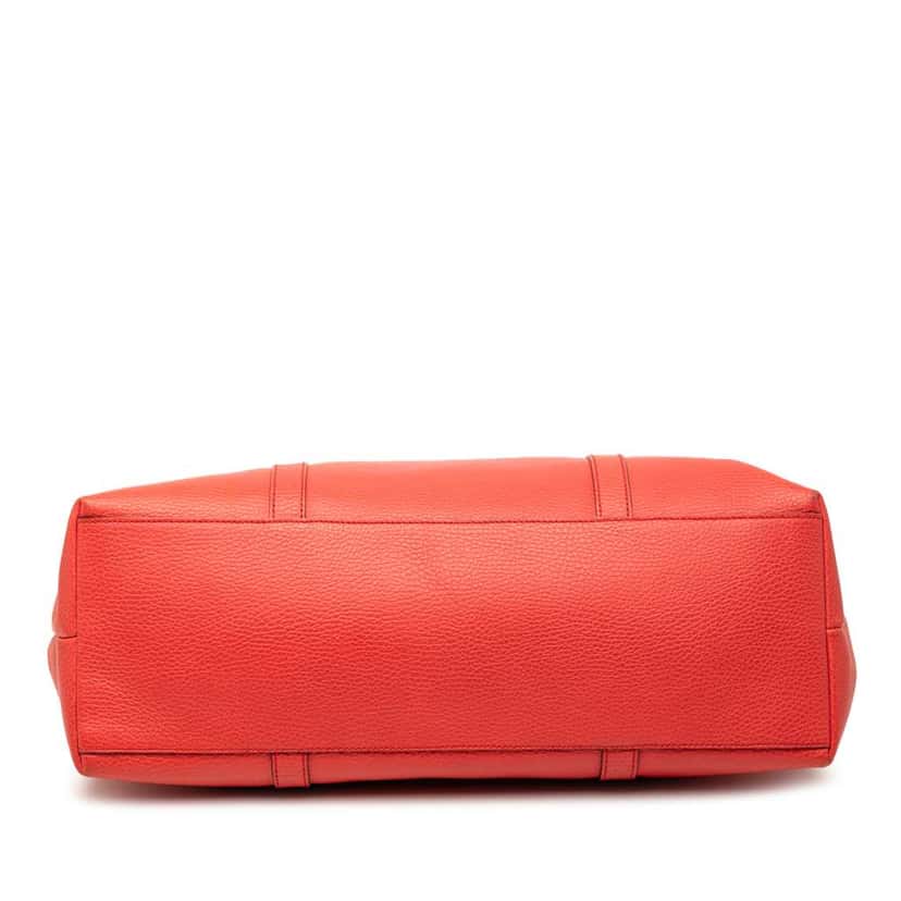 Gucci Leather GG Charm Satchel Red Leather Very good condition - Inside View