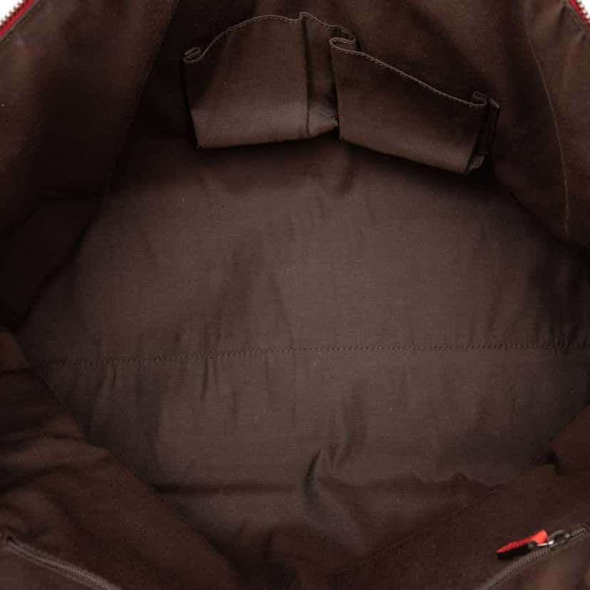 Gucci Leather GG Charm Satchel Red Leather Very good condition - Model View