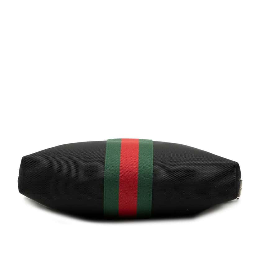 Gucci GG Techno Canvas Web Messenger Bag Black Canvas Good condition - Inside View