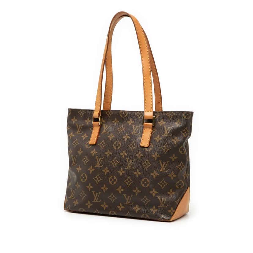 Louis Vuitton Monogram Cabas Piano Brown Very good condition - Back View