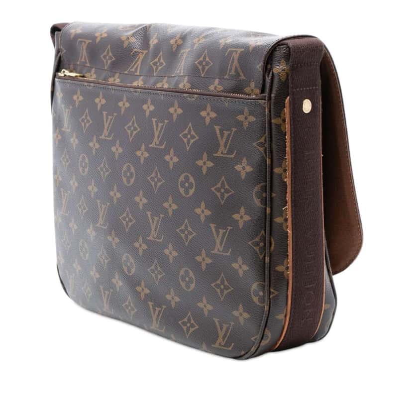 Louis Vuitton Monogram Beaubourg Messenger MM Brown Very good condition - Back View