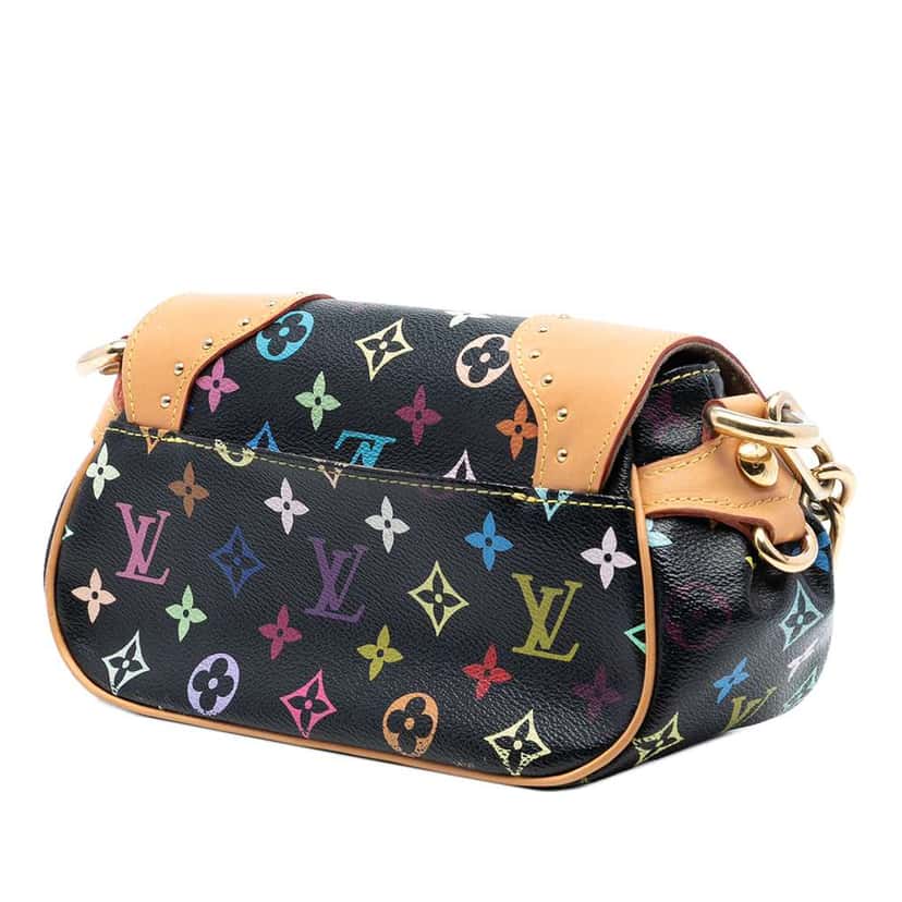 Louis Vuitton Monogram Multicolore Marilyn Black Good condition - Back View