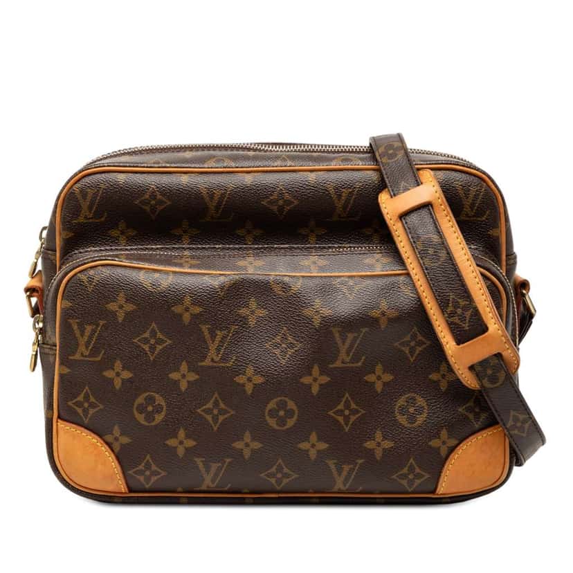 Louis Vuitton Monogram Nil Crossbody Brown Good condition - Front View