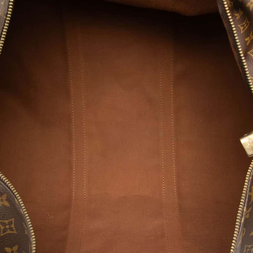 Louis Vuitton Monogram Keepall Bandouliere 60 Brown Very good condition - Model View