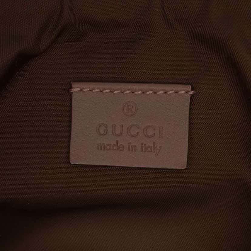 Gucci GG Canvas Web Handbag Brown Canvas Good condition - Box View