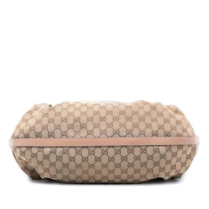 Gucci Large GG Canvas Scarlett Tote Brown Canvas Very good condition - Inside View