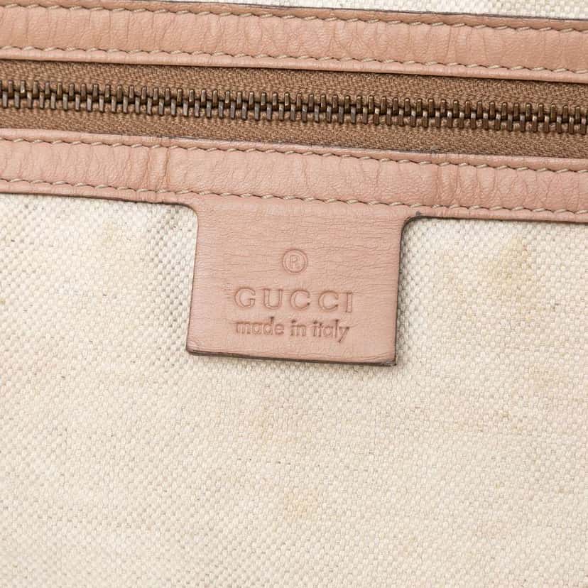 Gucci Large GG Canvas Scarlett Tote Brown Canvas Very good condition - Box View