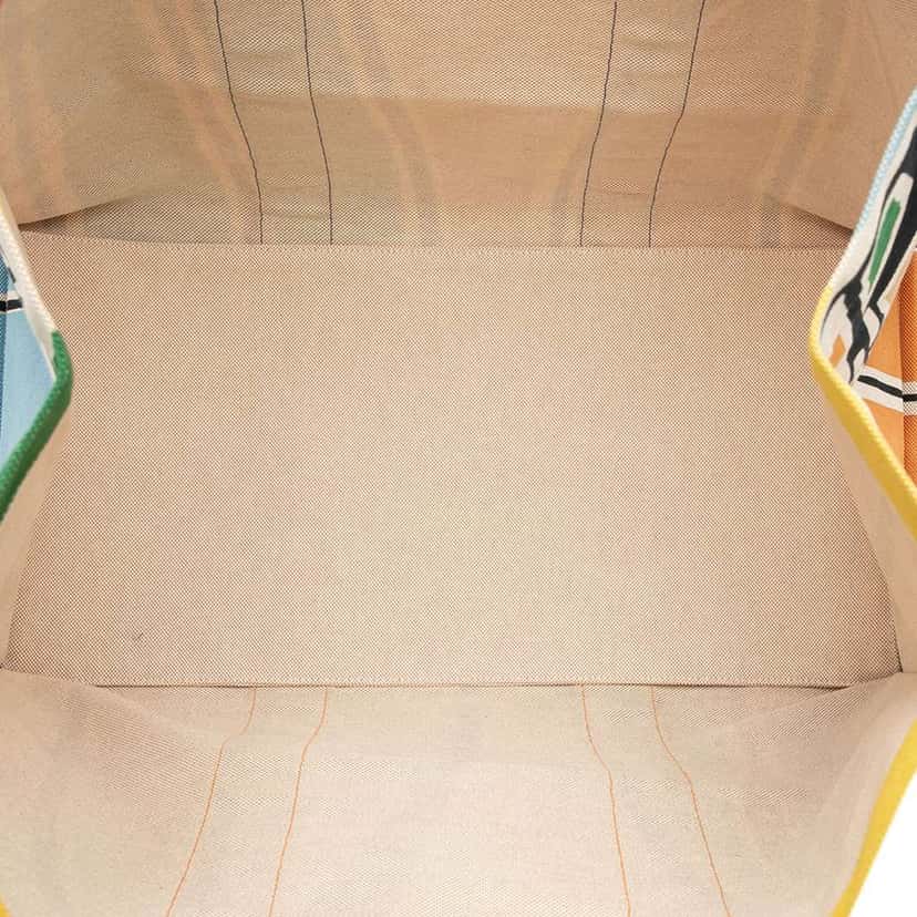 Hermès Toile 3 Surfs Beach Bag Yellow Canvas Good condition - Model View