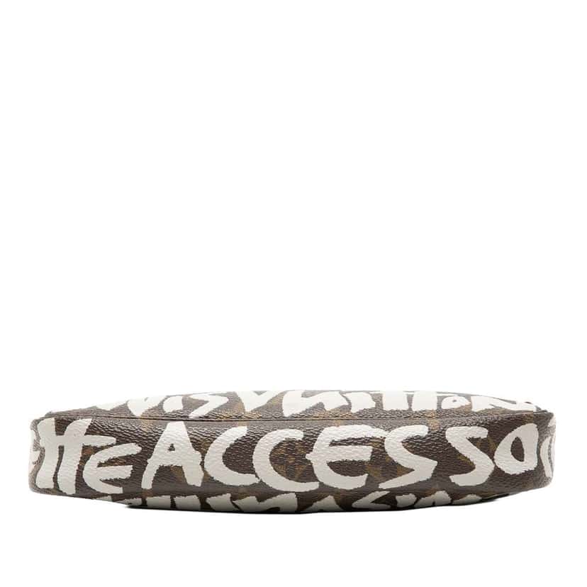 Louis Vuitton Stephen Sprouse Monogram Graffiti Pochette Accessoires Brown Very good condition - Inside View