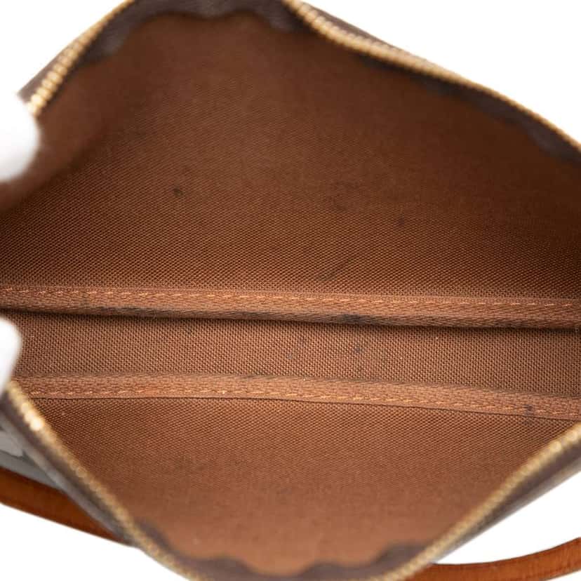 Louis Vuitton Stephen Sprouse Monogram Graffiti Pochette Accessoires Brown Very good condition - Model View