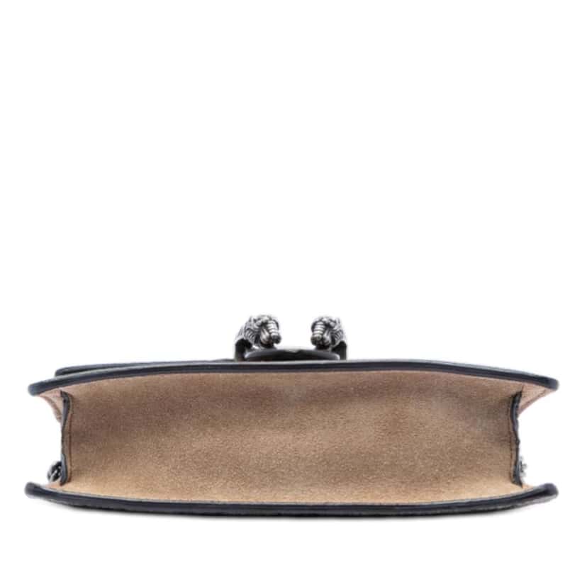 Gucci Mini GG Supreme Dionysus Crossbody Brown Canvas Very good condition - Inside View