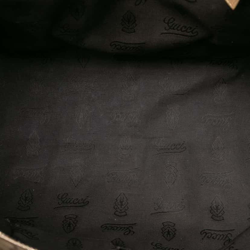 Gucci Medium GG Imprime Tote Gold Canvas Very good condition - Model View