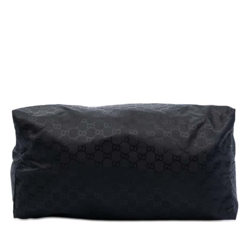 Gucci GG Nylon Travel Bag Black Very good condition - Inside View