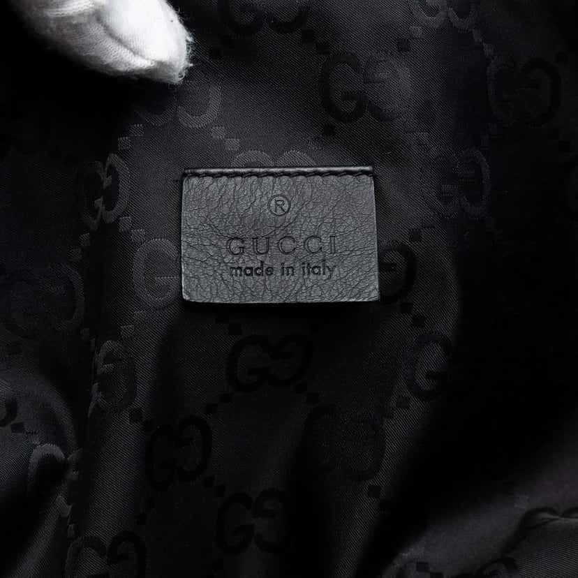 Gucci GG Nylon Travel Bag Black Very good condition - Box View