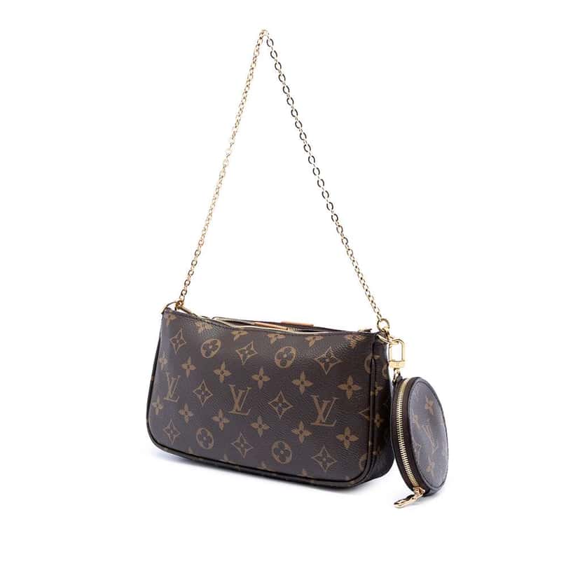 Louis Vuitton Monogram Multi Pochette Accessoires Brown Very good condition - Back View