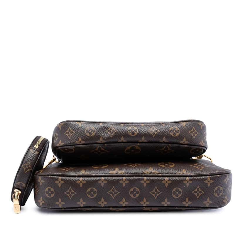 Louis Vuitton Monogram Multi Pochette Accessoires Brown Very good condition - Inside View