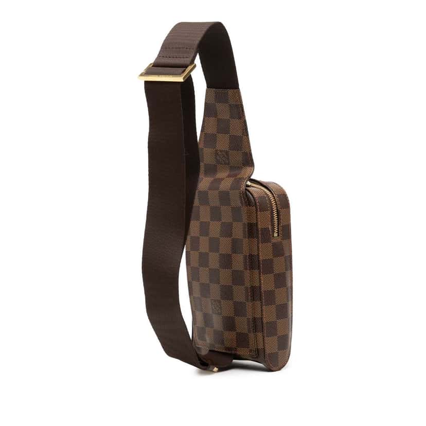 Louis Vuitton Damier Ebene Geronimos Brown Very good condition - Back View
