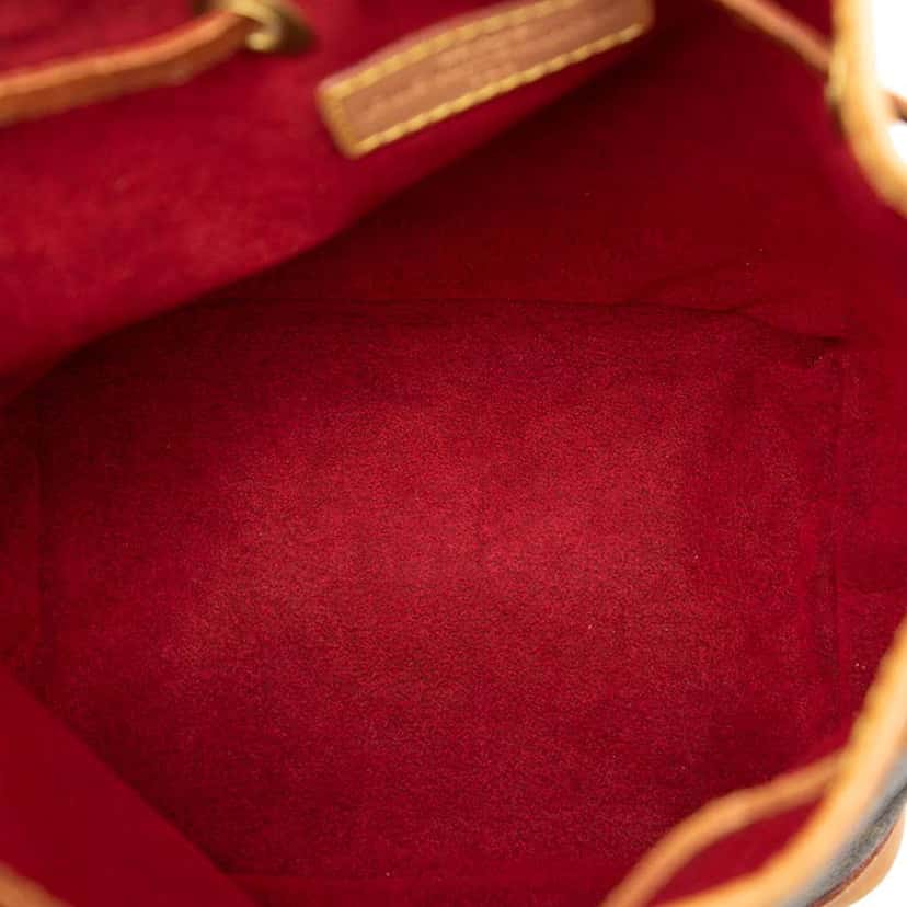 Louis Vuitton Monogram Mini Noe Brown Good condition - Model View