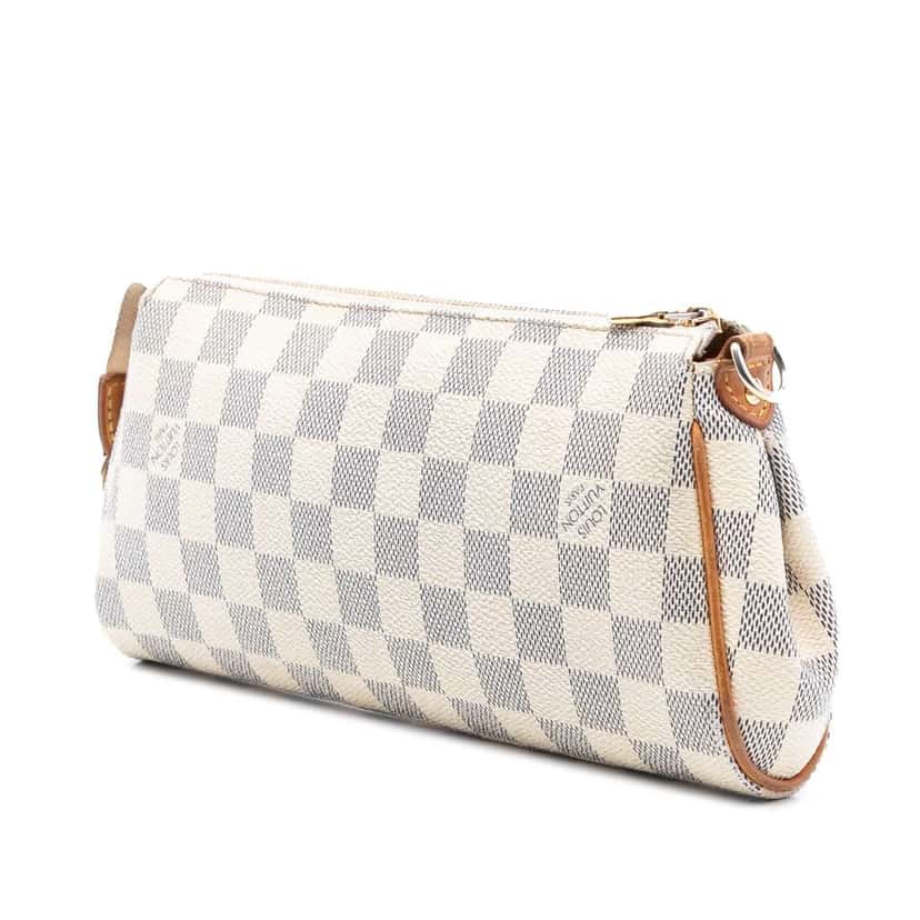 Louis Vuitton Damier Azur Eva White Very good condition - Back View