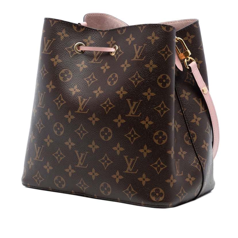 Louis Vuitton Monogram Neonoe MM Brown Good condition - Back View