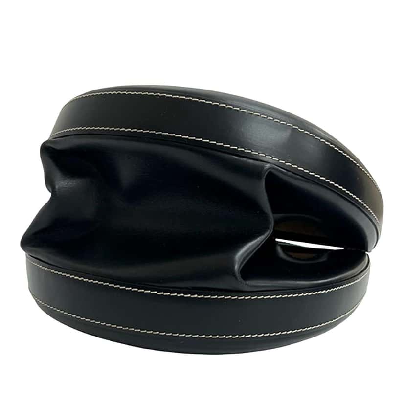 Loewe Leather Handbag Black Leather Good condition - Model View